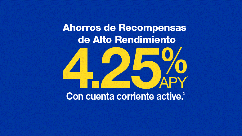 Ahorros de Recompensas de Alto Rendimiento